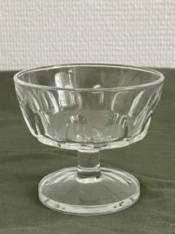 Ensemble de 4 coupes à glace en verre