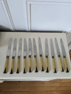Ensemble de 11 couteaux