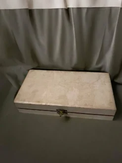 Ensemble de couverts anciens pour enfant en métal argenté