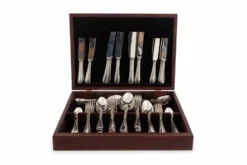Ensemble de couverts vintage élégant Francis Greaves & Sons Sheffield de 60 pièces – Ori