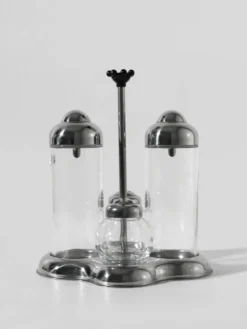 Ensemble de design Memphis de Matteo Thun, pour WMF, Allemagne, années 1980.