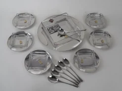 Ensemble de dessert, design italien, années 1970, fabricant : GOTTINGHEN