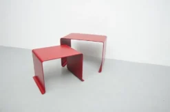 Ensemble de deux tables basses par Dieter Rams et Thomas Merkel, 2001
