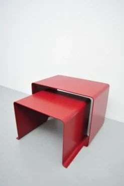 Ensemble de deux tables basses par Dieter Rams et Thomas Merkel, 2001