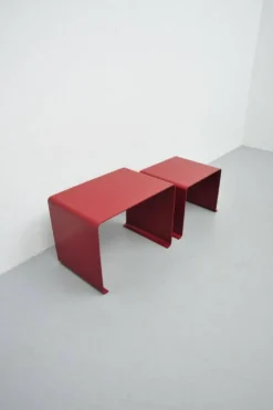 Ensemble de deux tables basses par Dieter Rams et Thomas Merkel, 2001