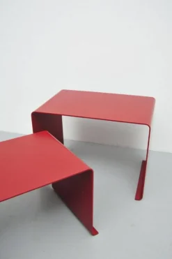 Ensemble de deux tables basses par Dieter Rams et Thomas Merkel, 2001