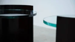 Ensemble de deux tables de chevet par Gianni Moscatelli pour Formanova