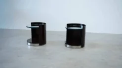 Ensemble de deux tables de chevet par Gianni Moscatelli pour Formanova