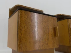 Ensemble de deux tables de nuit par Halabala pour UP Zavody, 1940s