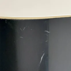 Ensemble de 3 modules Kartell Componibili noir et blanc, années 1970