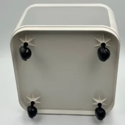 Ensemble de 3 modules Kartell Componibili noir et blanc, années 1970