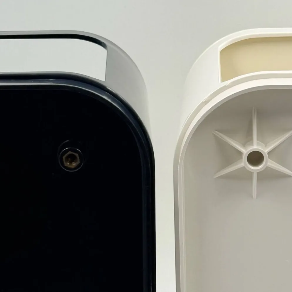 Ensemble de 3 modules Kartell Componibili noir et blanc, années 1970