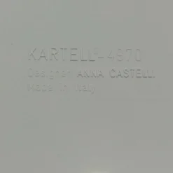 Ensemble de 3 modules Kartell Componibili noir et blanc, années 1970