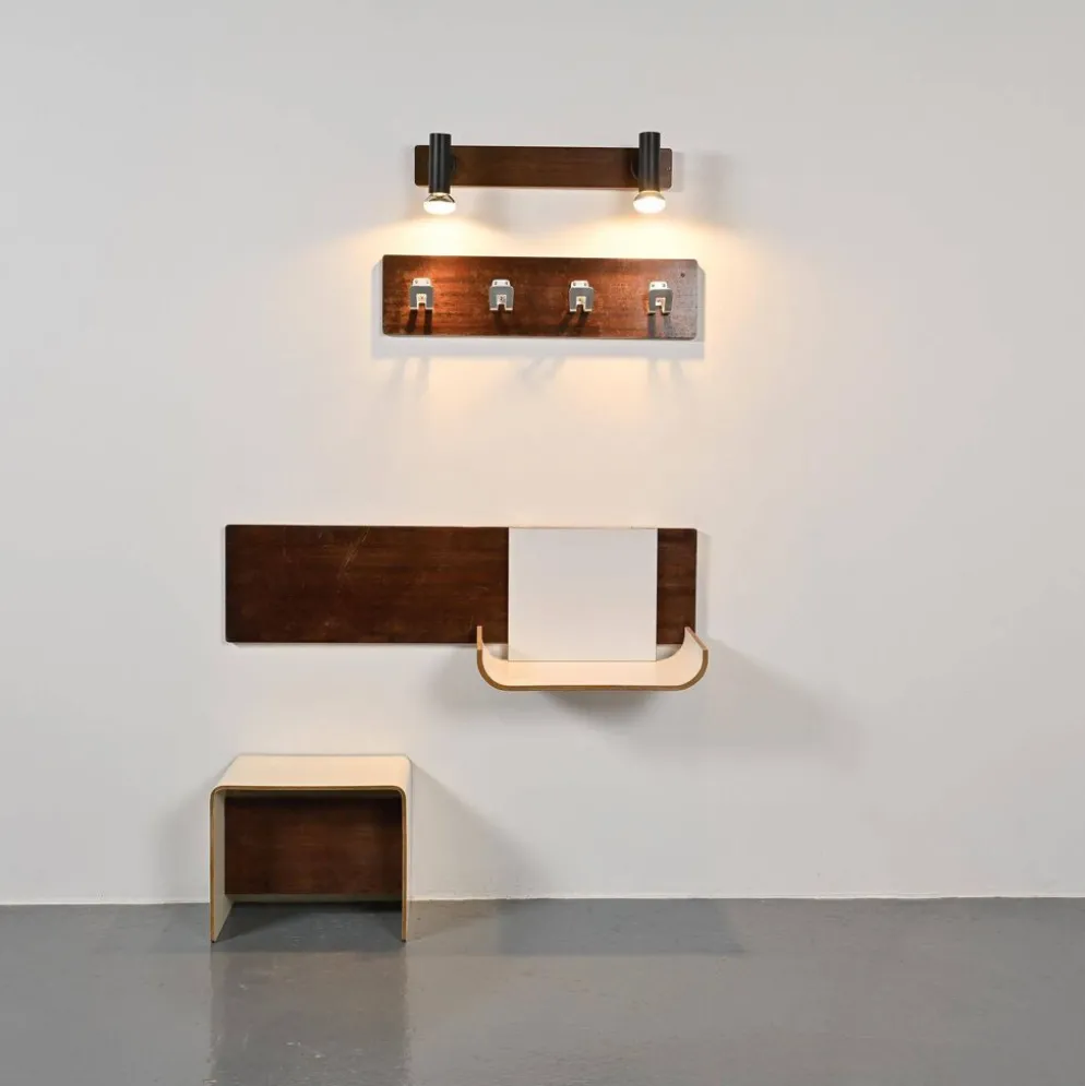 Ensemble d'entrée par Pierre Guariche, Negroni, circa 1968