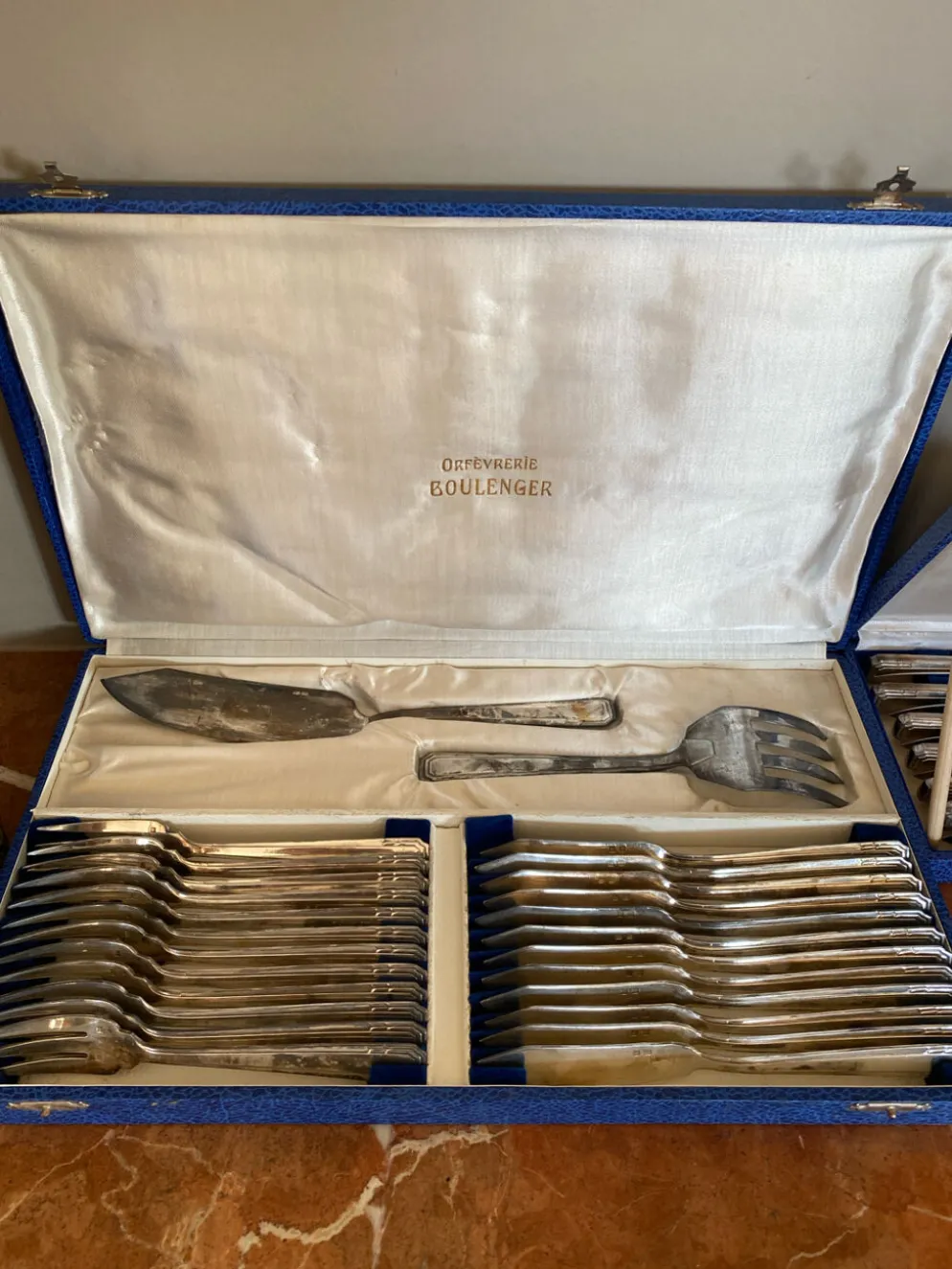 Ensemble de 50 pièces Menagere art deco boulenger
