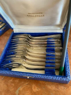 Ensemble de 50 pièces Menagere art deco boulenger