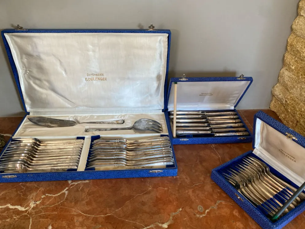 Ensemble de 50 pièces Menagere art deco boulenger