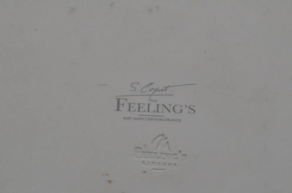 Ensemble de 7 pièces sculpturales Sylvie Coquet pour Feeling’s, Limoges