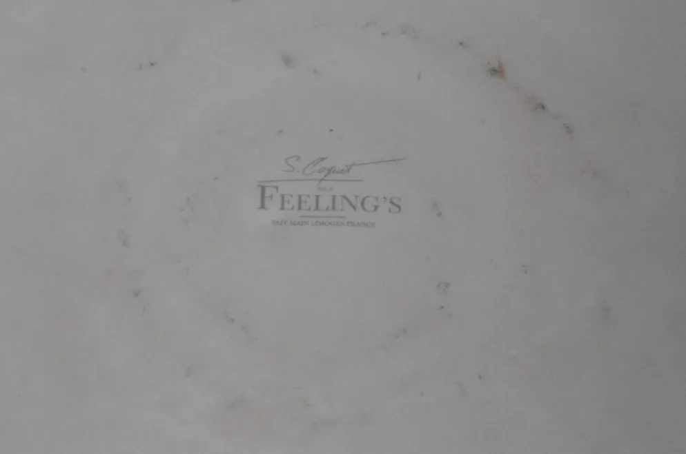 Ensemble de 7 pièces sculpturales Sylvie Coquet pour Feeling’s, Limoges