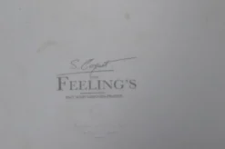 Ensemble de 7 pièces sculpturales Sylvie Coquet pour Feeling’s, Limoges