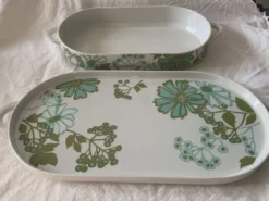Ensemble de 2 plats Villeroy & Boch Scarlett-Vintage 1967