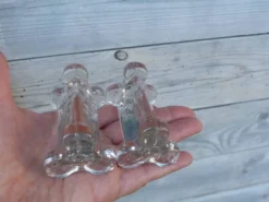 Ensemble de 10 portes couteaux en cristal Baccarat