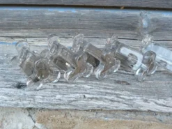 Ensemble de 10 portes couteaux en cristal Baccarat
