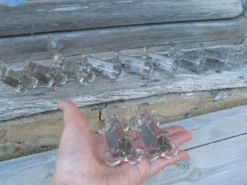 Ensemble de 10 portes couteaux en cristal Baccarat