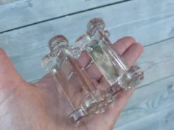 Ensemble de 10 portes couteaux en cristal Baccarat