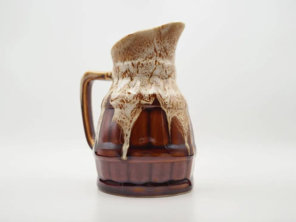 Ensemble de pots à crème en céramique, design danois, années 1970, production : Danemark