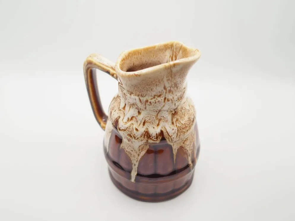 Ensemble de pots à crème en céramique, design danois, années 1970, production : Danemark