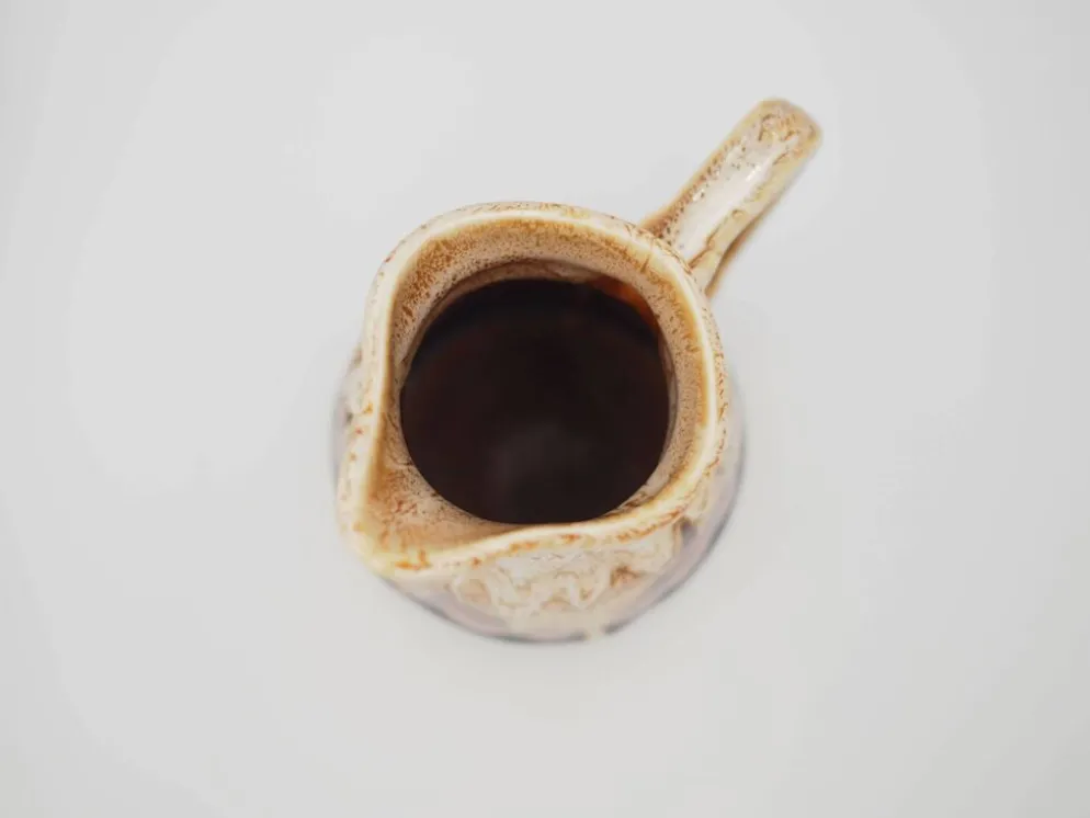 Ensemble de pots à crème en céramique, design danois, années 1970, production : Danemark