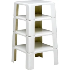 Ensemble de quatre tables gigognes Mario Bellini, Quattro Gatti, Italie, 1967