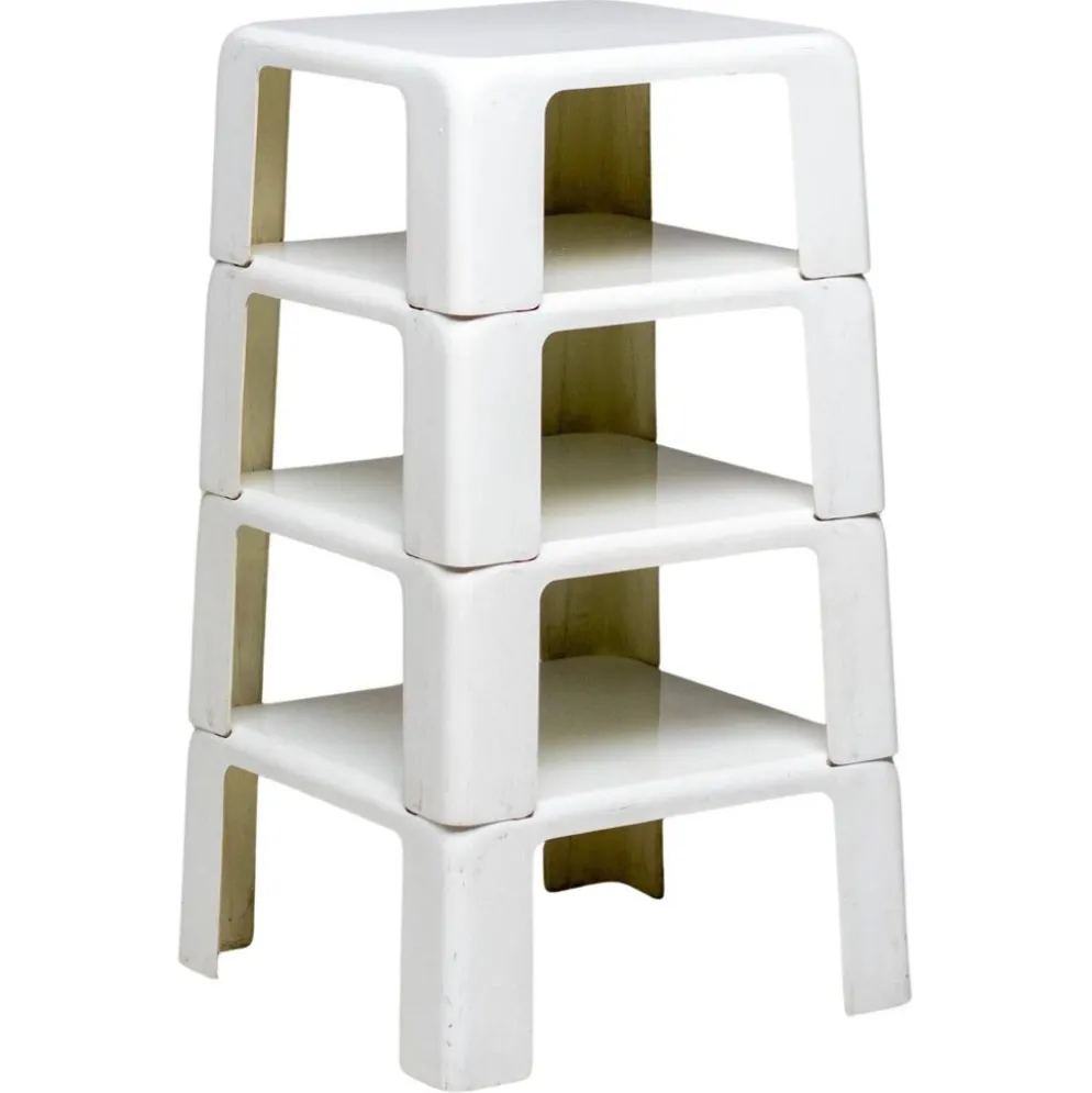 Ensemble de quatre tables gigognes Mario Bellini, Quattro Gatti, Italie, 1967