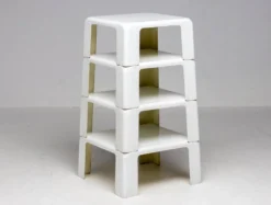 Ensemble de quatre tables gigognes Mario Bellini, Quattro Gatti, Italie, 1967