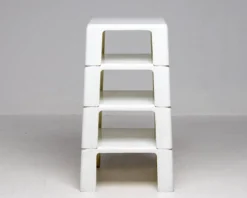 Ensemble de quatre tables gigognes Mario Bellini, Quattro Gatti, Italie, 1967