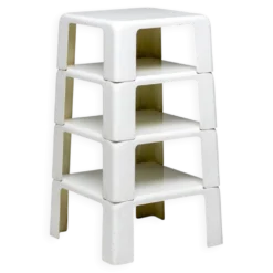 Ensemble de quatre tables gigognes Mario Bellini, Quattro Gatti, Italie, 1967