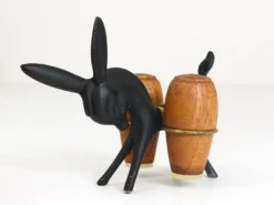 Ensemble de salières et poivrières âne Walter Bosse, Herta Baller, Autriche, années 1950