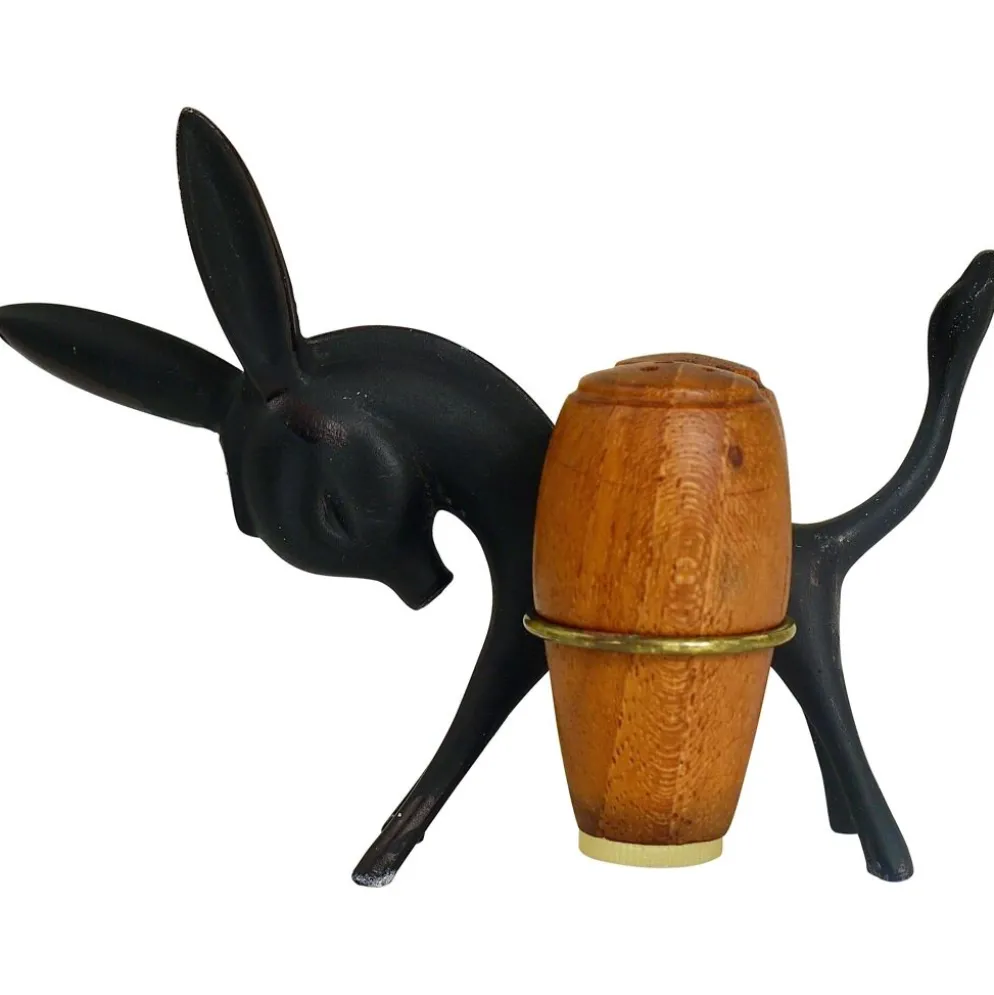 Ensemble de salières et poivrières âne Walter Bosse, Herta Baller, Autriche, années 1950