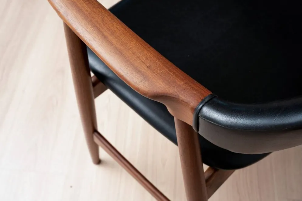 Ensemble de salle à manger des années 1960, 6 fauteuils Carlton par Låte Møbelfabrikk & Ex