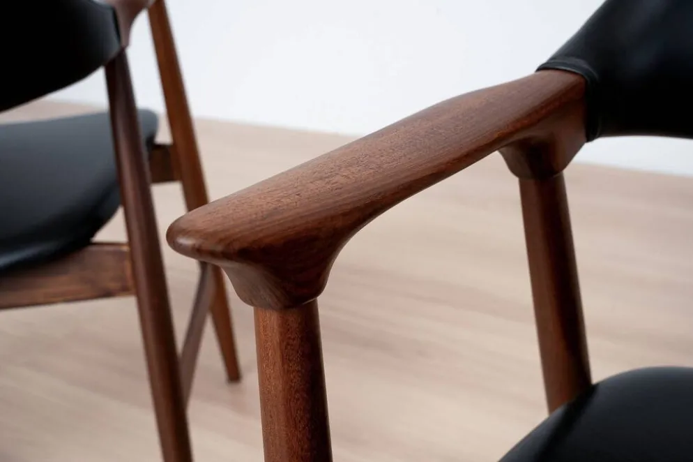 Ensemble de salle à manger des années 1960, 6 fauteuils Carlton par Låte Møbelfabrikk & Ex