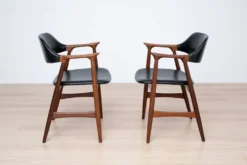 Ensemble de salle à manger des années 1960, 6 fauteuils Carlton par Låte Møbelfabrikk & Ex