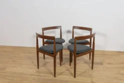 Ensemble de salle à manger Mid-Century par Hans Olsen pour Frem Røjle, Danemark, années 1950, ensemble de 5.
