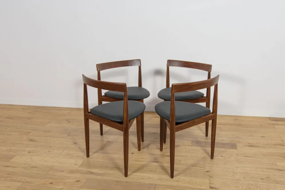 Ensemble de salle à manger Mid-Century par Hans Olsen pour Frem Røjle, Danemark, années 1950, ensemble de 5.