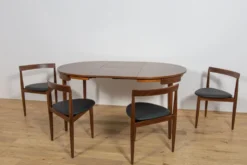 Ensemble de salle à manger Mid-Century par Hans Olsen pour Frem Røjle, Danemark, années 1950, ensemble de 5.
