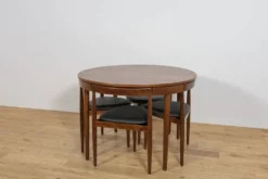 Ensemble de salle à manger Mid-Century par Hans Olsen pour Frem Røjle, Danemark, années 1950, ensemble de 5.