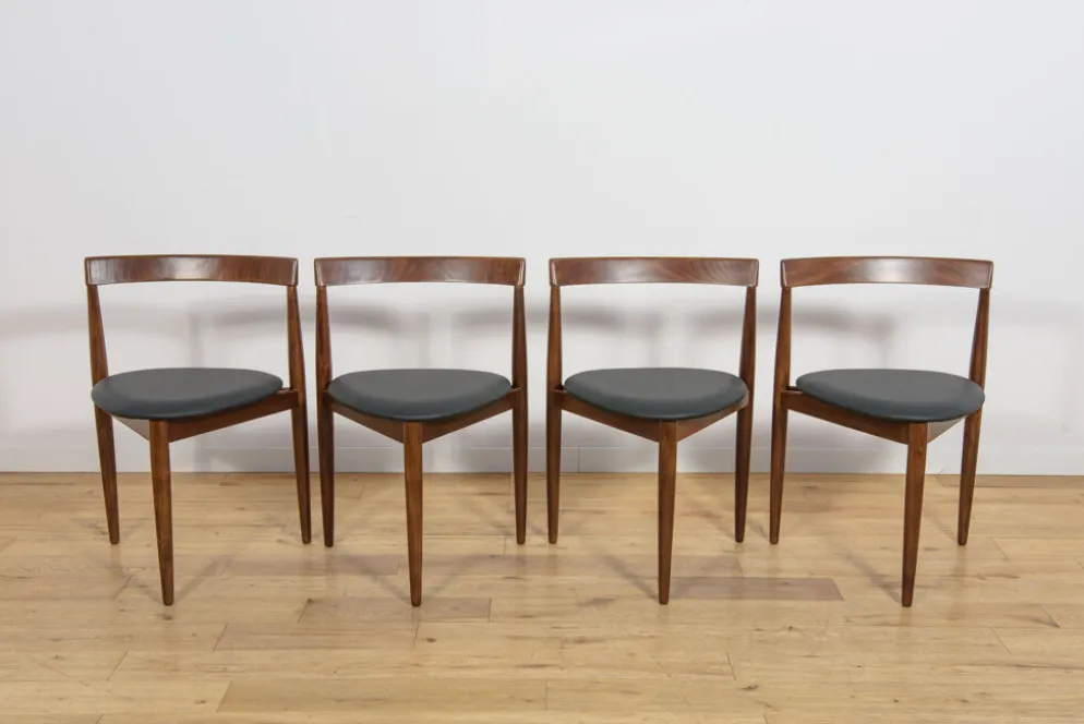 Ensemble de salle à manger Mid-Century par Hans Olsen pour Frem Røjle, Danemark, années 1950, ensemble de 5.