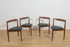 Ensemble de salle à manger Mid-Century par Hans Olsen pour Frem Røjle, Danemark, années 1950, ensemble de 5.