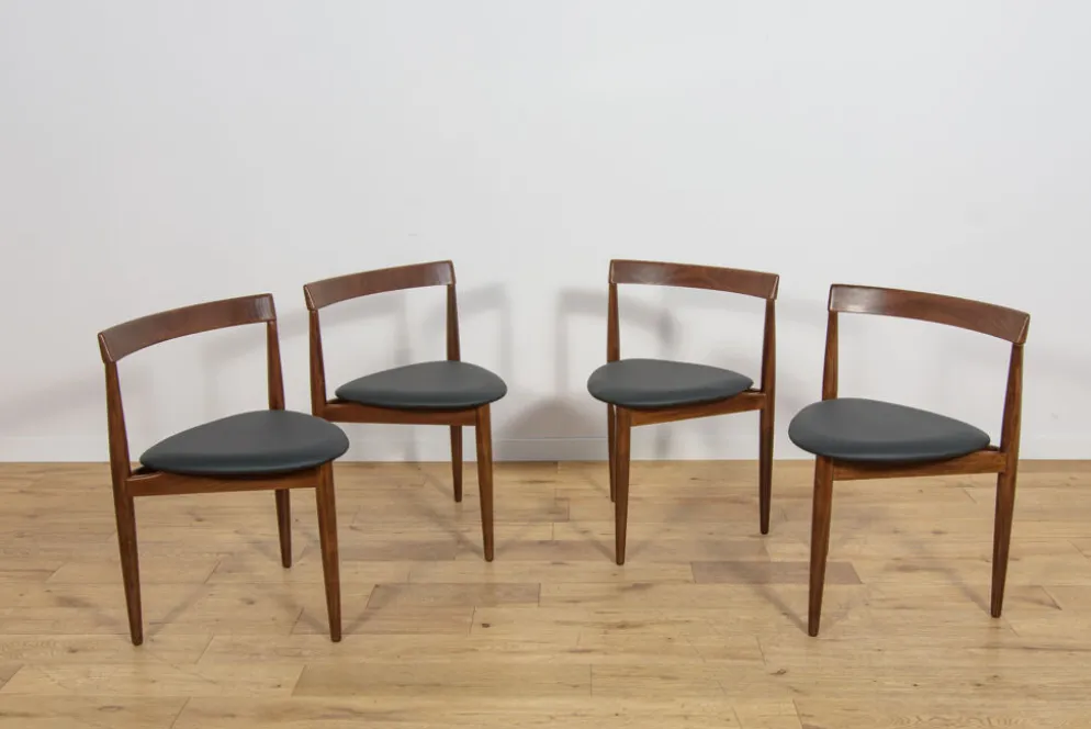 Ensemble de salle à manger Mid-Century par Hans Olsen pour Frem Røjle, Danemark, années 1950, ensemble de 5.