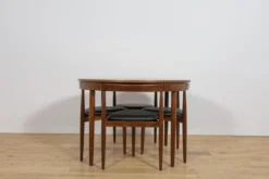 Ensemble de salle à manger Mid-Century par Hans Olsen pour Frem Røjle, Danemark, années 1950, ensemble de 5.